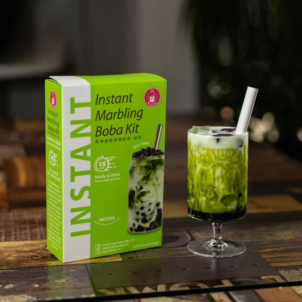 Trà sữa pha sẵn -Bubble Tea Kit Instant Matcha Os