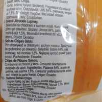 Banana frita Salada - Plantain Chips Salted 85 g