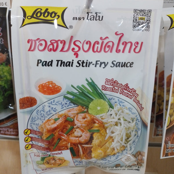 Pad Thai Stir Fr Sauce, Condimento para Pad Thai Lobo 120g