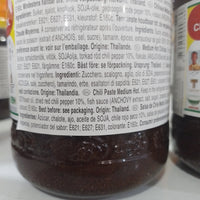 Chilli Paste with Soya Bean Oil Extra Hot Pantai 227g