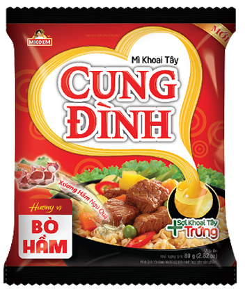 Noodles Stewed Beef Cung Dinh 77g