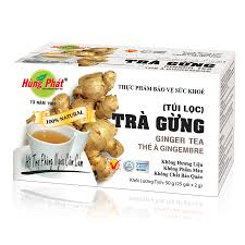 Trà gừng - Ginger Tea Hung Phat 25x2 gr - Tra Gung