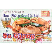 Phồng cua- Unfried Crab Chips Sa Giang 200g, Pan de Cangrejo
