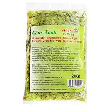 Cốm xanh-  Green Flat Rice Vietnam 200g