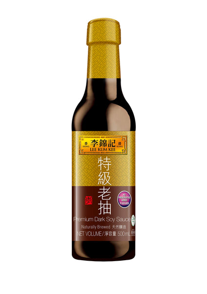 Salsa soja oscura - Premium Dark Soy Sauce 500ml lkk