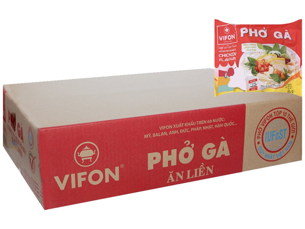 Box Instant Noodles Vifon Pho Ga 30x60gr