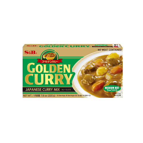 Medium Hot Golden Curry SB 220g