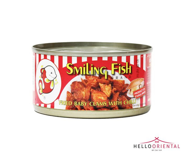 Fried Baby Clams Chilli Smiling Fish 70g